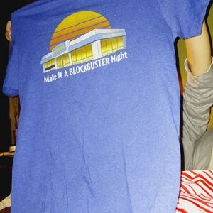 Make It A Night Blue Graphic Tee